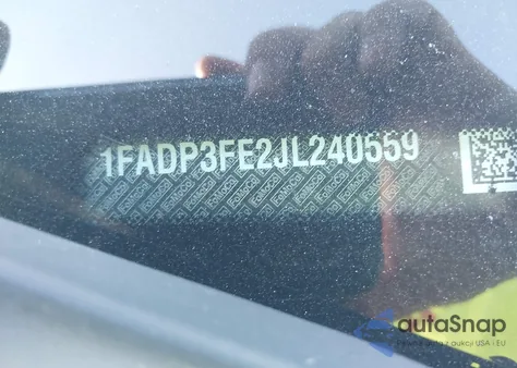 2018 Ford Focus Se из США, поврежденный, VIN 1FADP3FE2JL240559